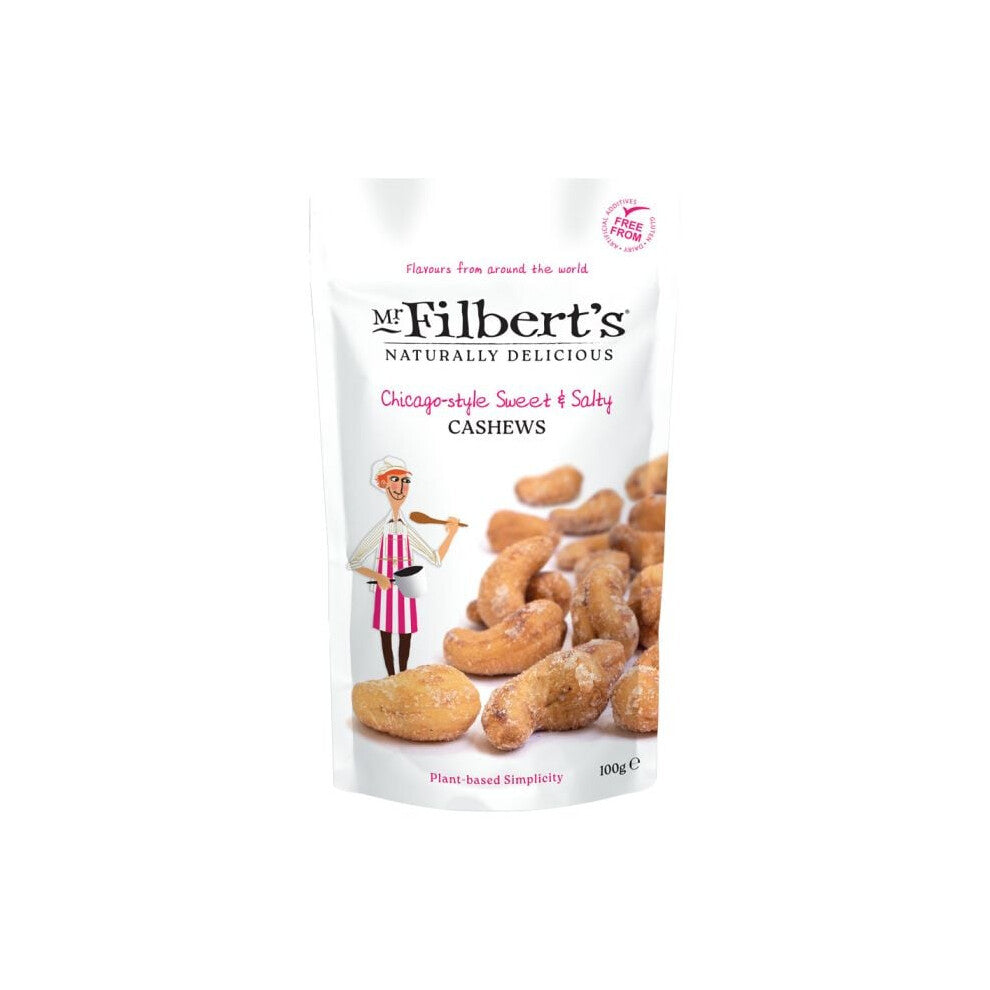 Mr Filberts Chicago-style Sweet & Salty Cashews 100g