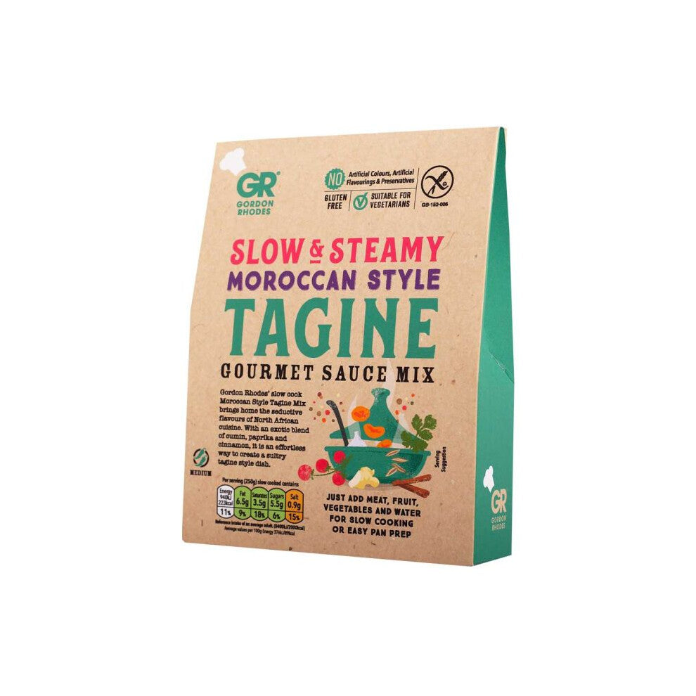 Gordon Rhodes Slow & Steamy Moroccan Style Tagine Gourmet Sauce Mix 75g
