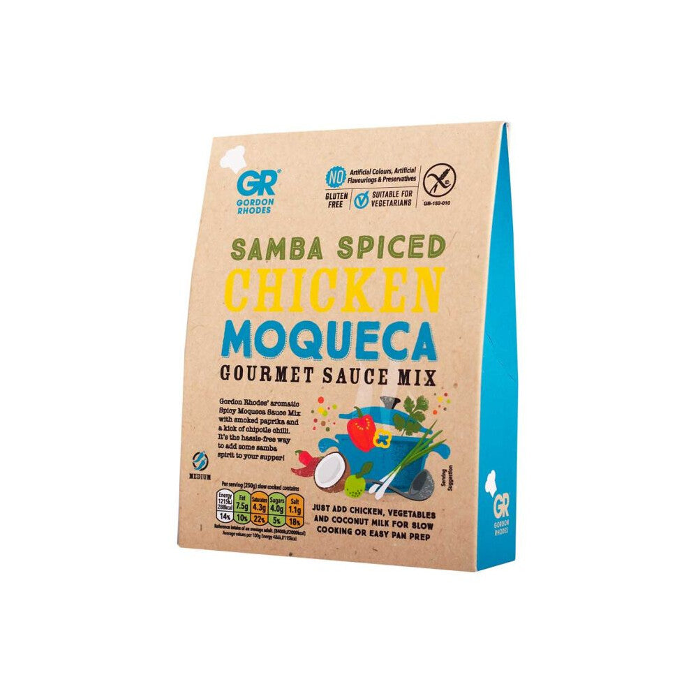 Gordon Rhodes Samba Spiced Chicken Moqueca Gourmet Sauce Mix 75g