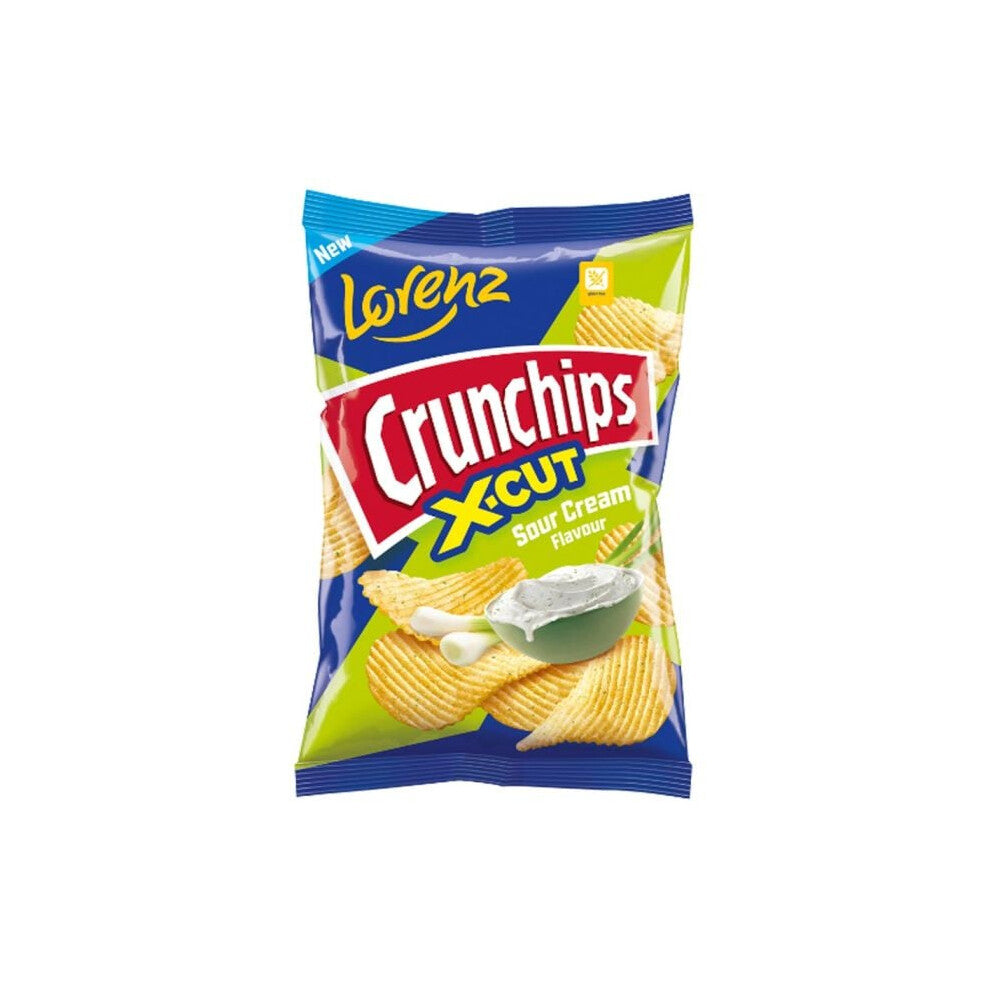Lorenz Crunchips X-Cut  Sour Cream 130g