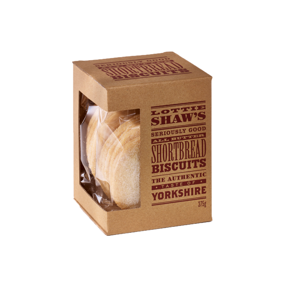 Lottie Shaw's All Butter Shortbread Biscuits Box 325g