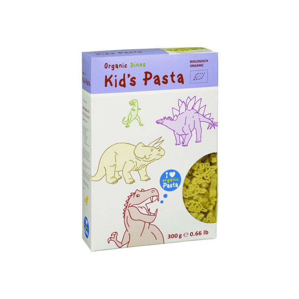 Organic Kid's Pasta Dinosaurs  300g