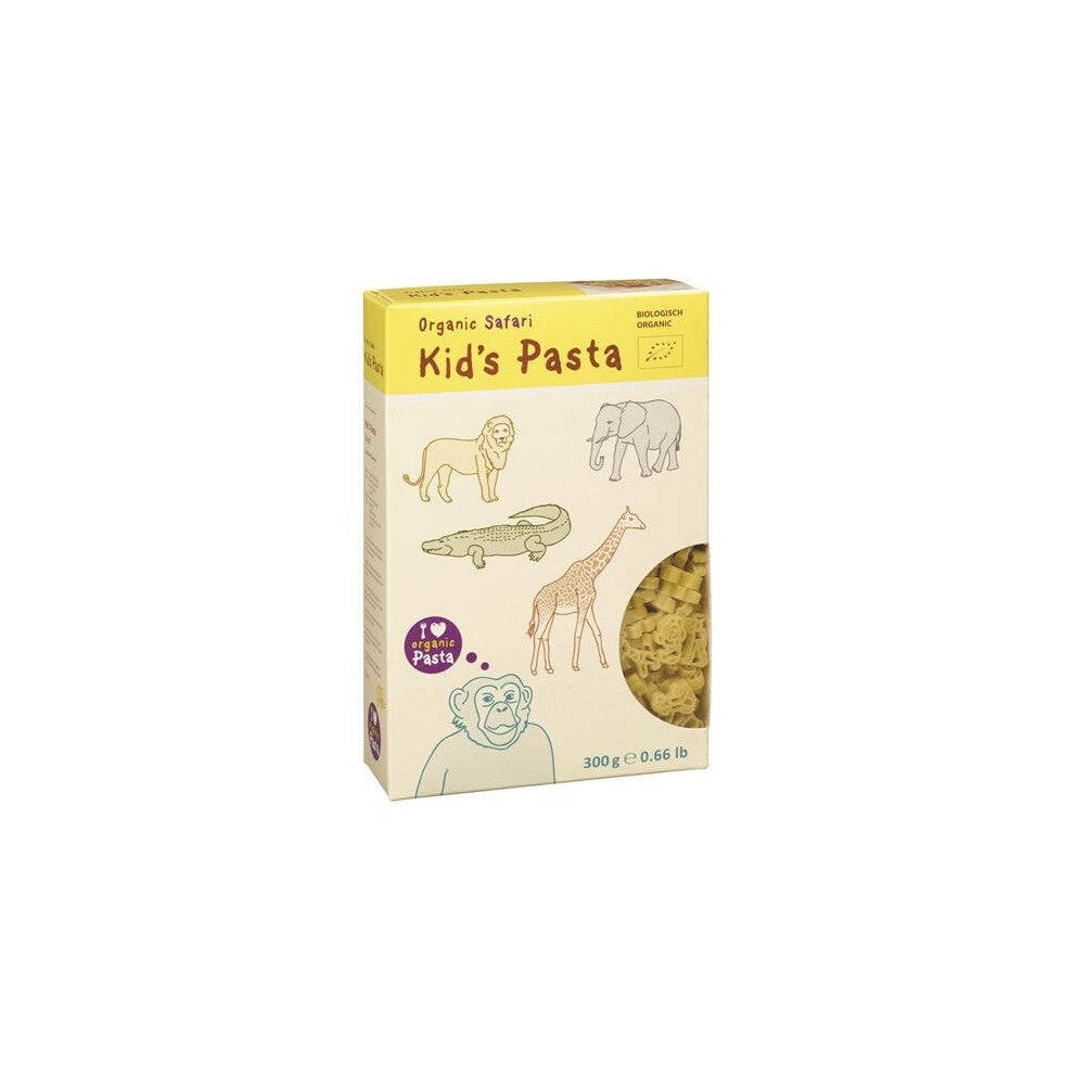 Organic Kid's Pasta Safari Animals 300g