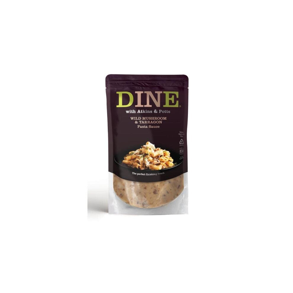 Atkins and Potts Wild Mushroom & Tarragon Pasta Sauce 350g