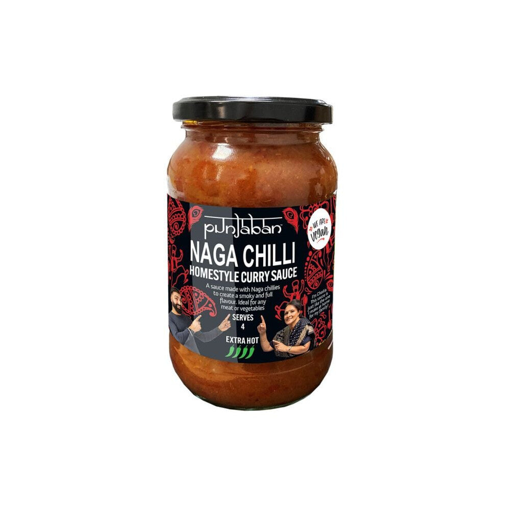 Punjaban Naga Chilli Curry Sauce 350g