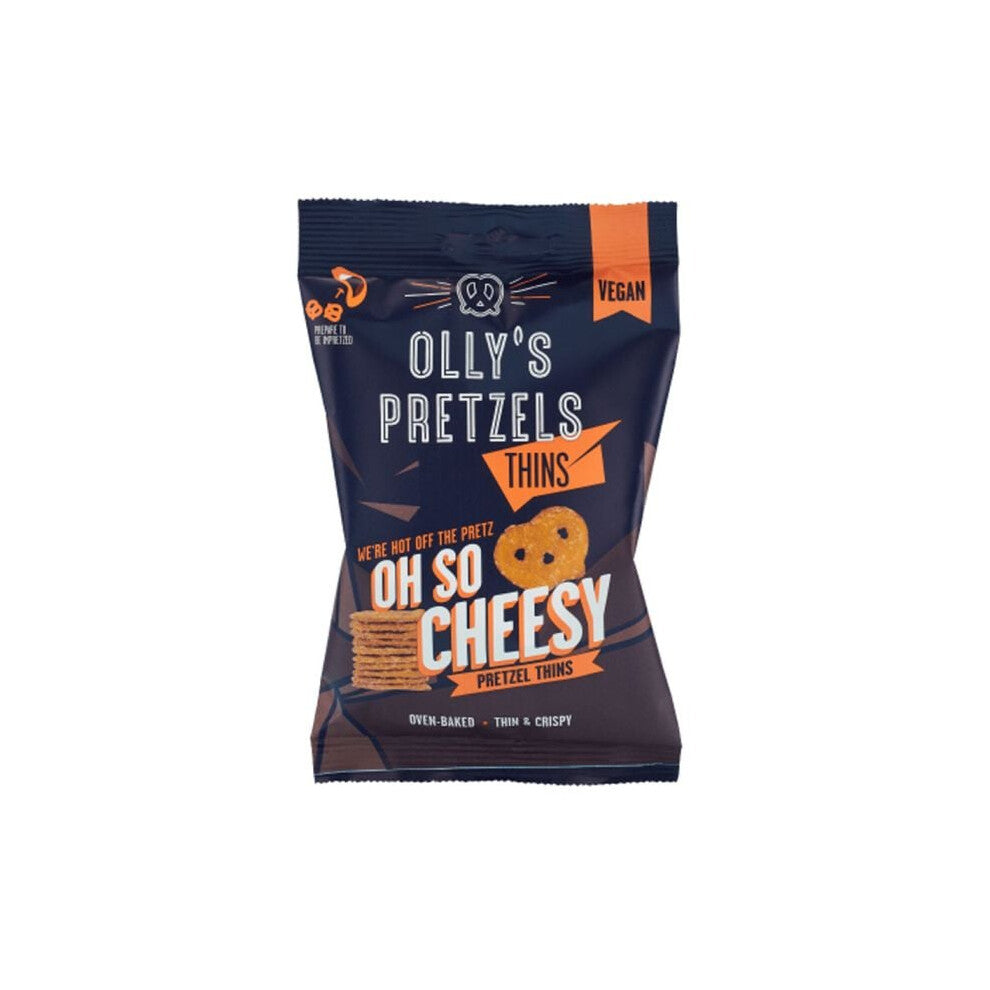 Olly's Vegan Cheese Pretzel Thins 35g