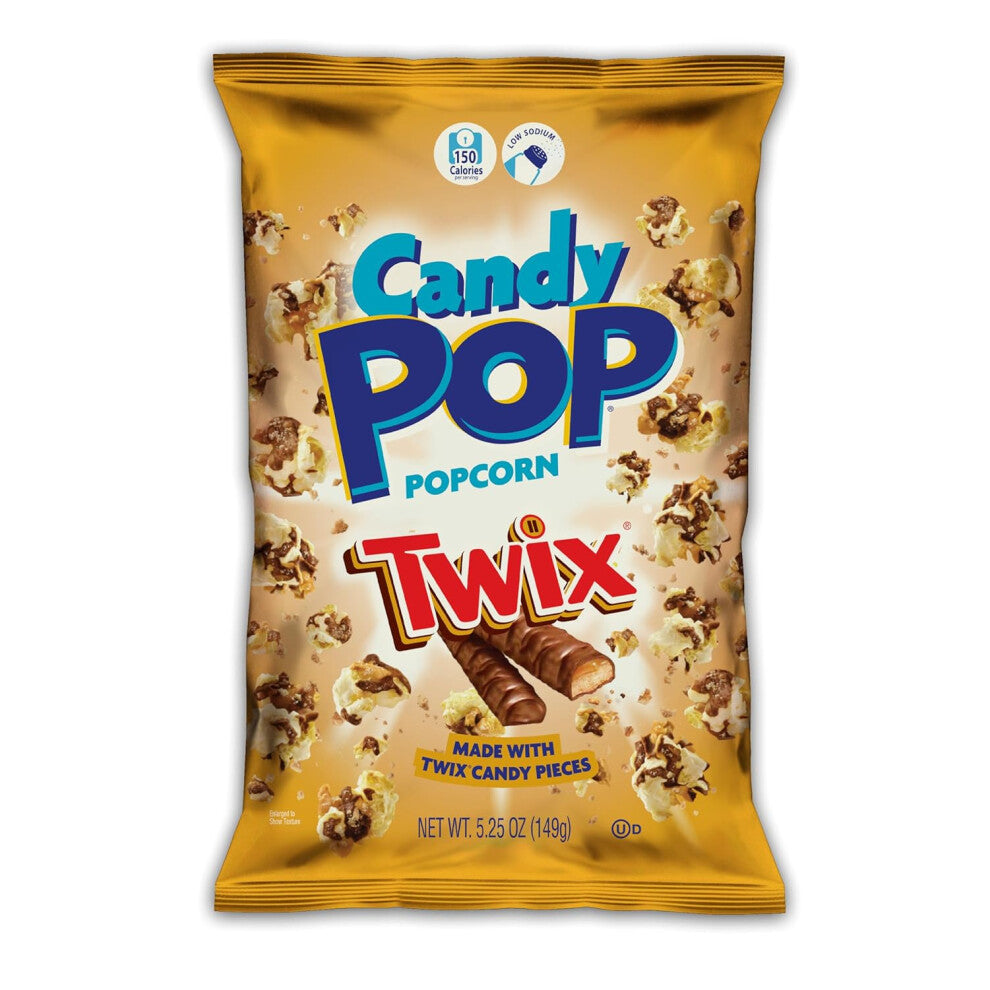Twix Candy Coated Popcorn With Real Candy Pieces (3 x 5.25oz bag)