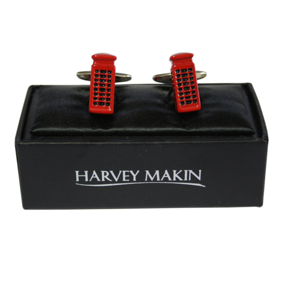 Traditional Red Phone Box Cufflinks