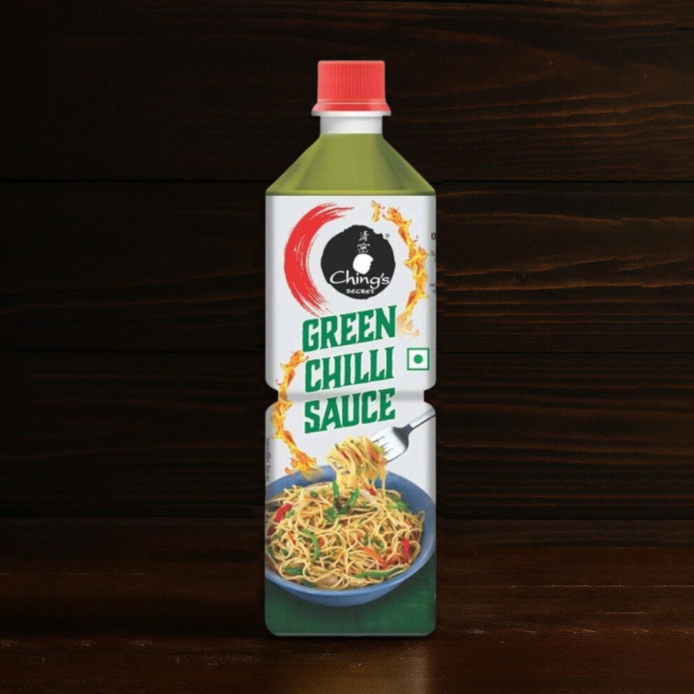 Ching's Secret Green Chilli Sauce – 680g | Spicy & Tangy Indo-Chinese Condiment for Dipping, Cooking & Stir-Fry