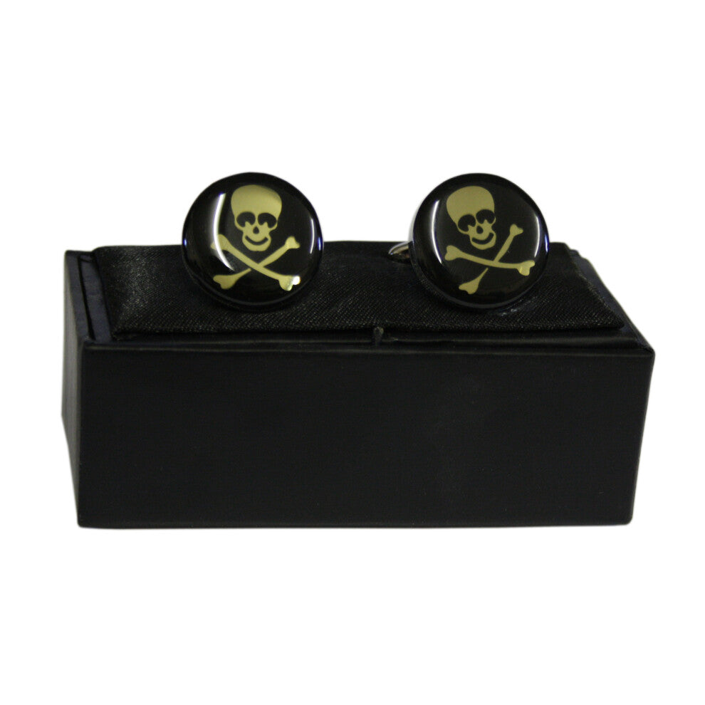 Skull And Crossbones Cufflinks