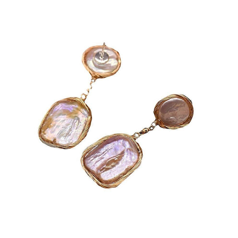 (As show, One size) Jewelry Ear Cuffs Clips Classic Earrings 925 Silver Needle Alloy Earrings