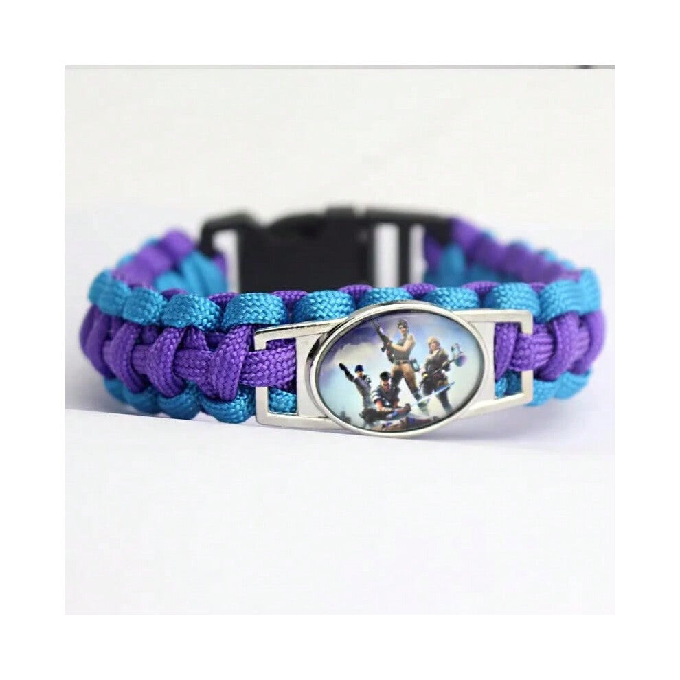 (B113) Fortnite Logo woven bracelet bracelet Gaming Peripherals Small gift