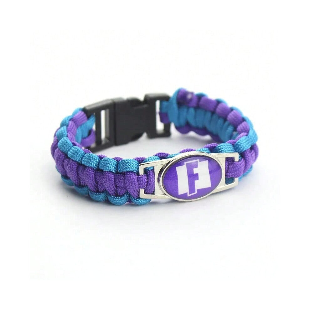 (B060) Fortnite Logo woven bracelet bracelet Gaming Peripherals Small gift