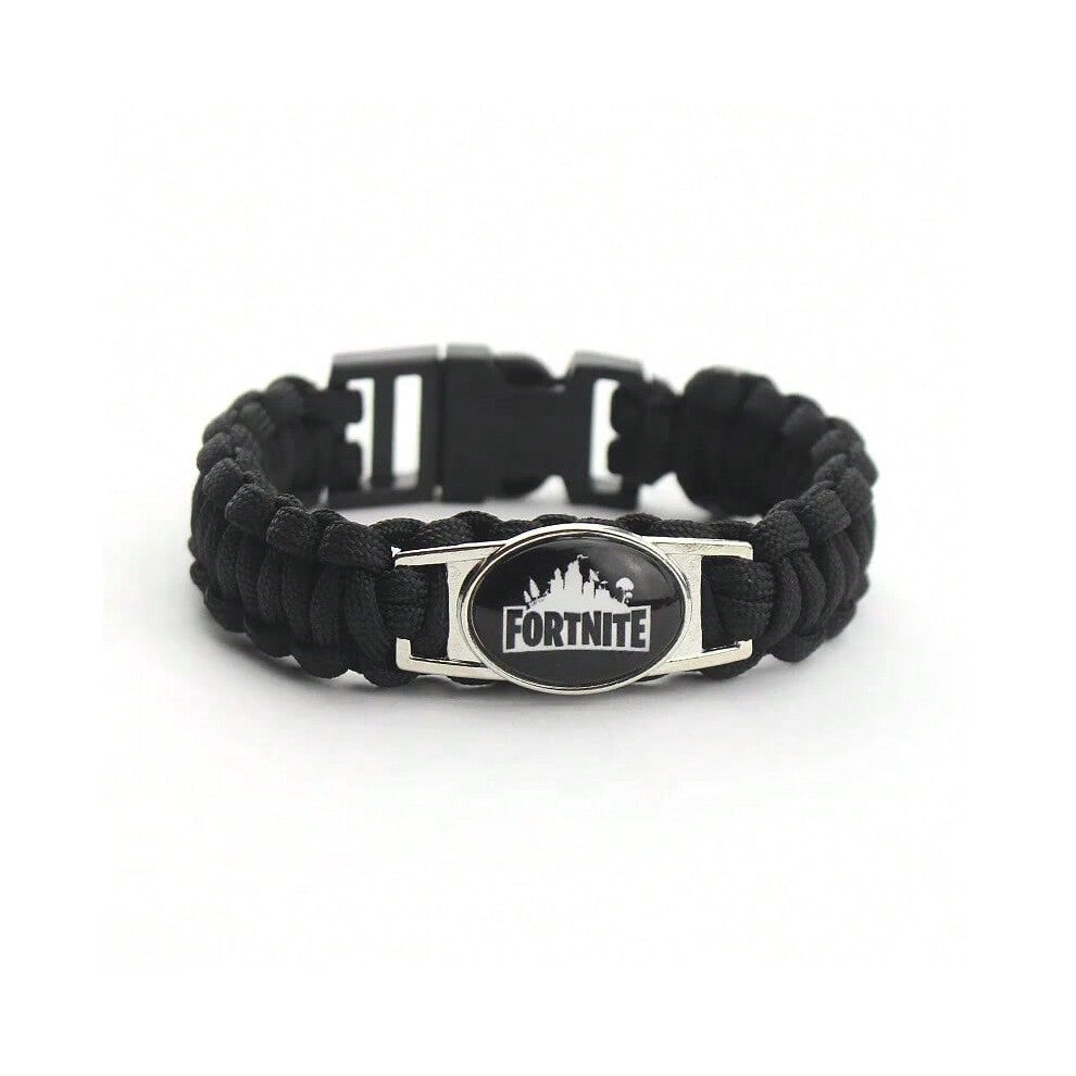 (B009) Fortnite Logo woven bracelet bracelet Gaming Peripherals Small gift