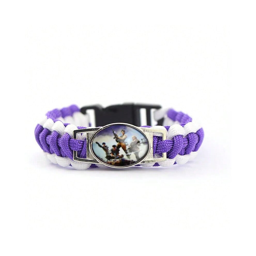(B112) Fortnite Logo woven bracelet bracelet Gaming Peripherals Small gift