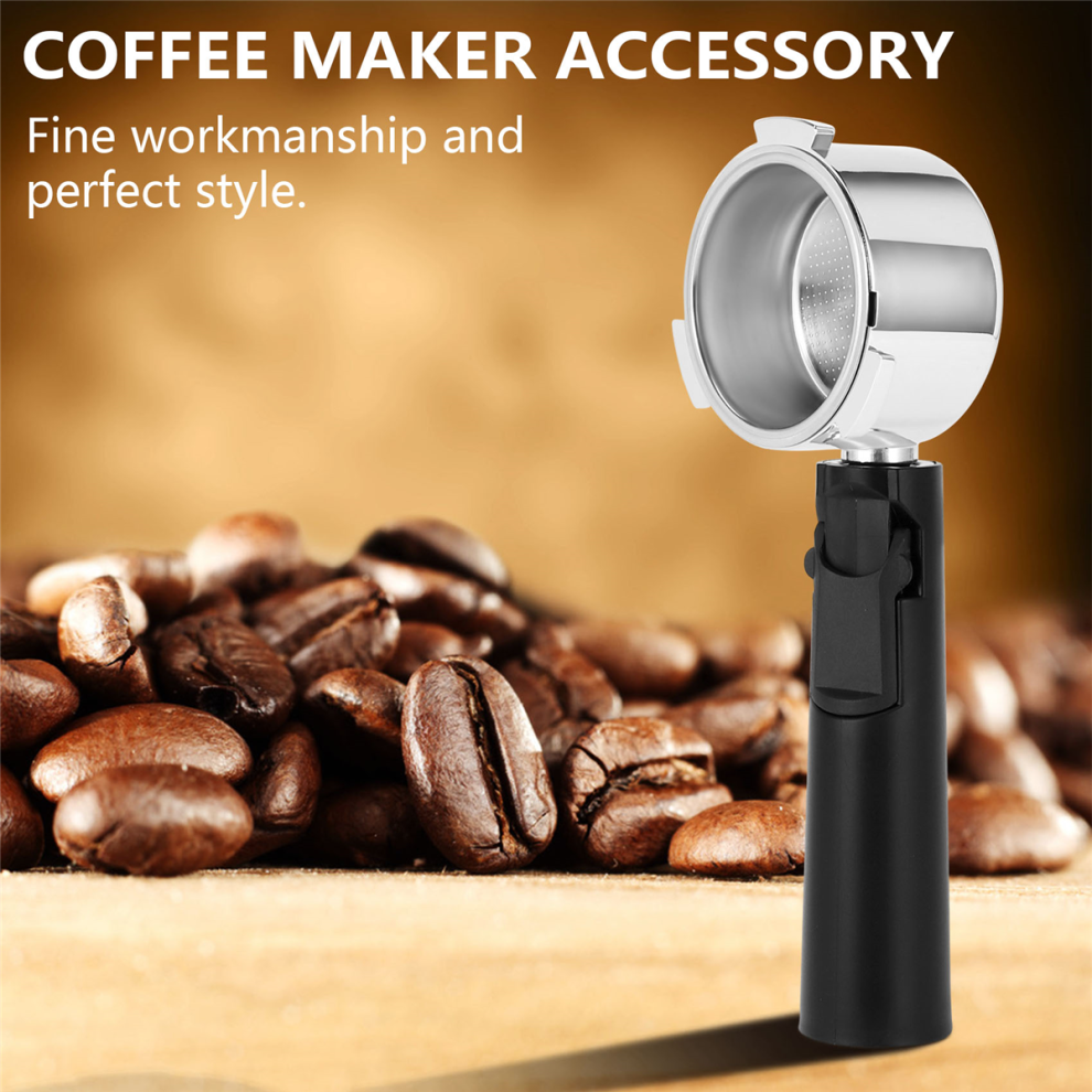 51mm Stainless Steel Bottomless Coffee Portafilter for Coffee Maker