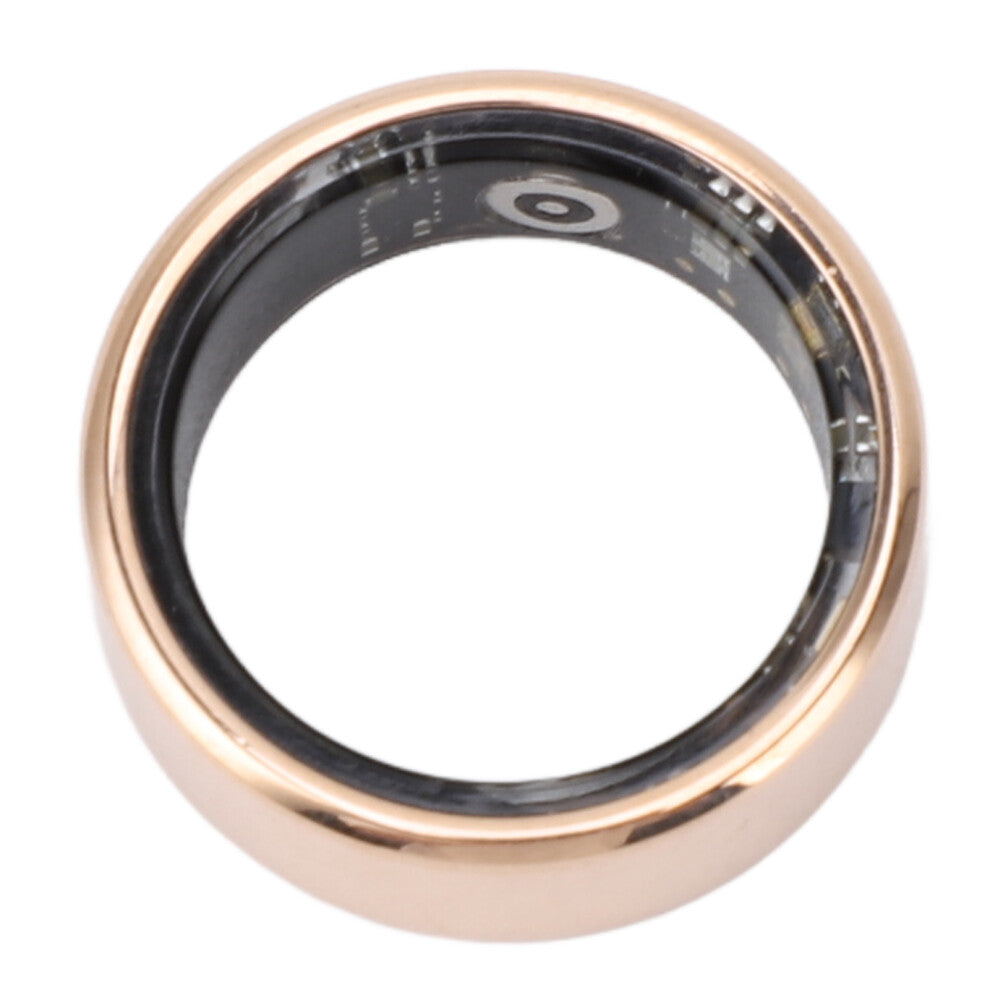 Smart Ring Size 8 Bluetooth 5.1 IP68 Water Resistant Fitness Tracking Sleep Monitoring Health Ring Rose Gold