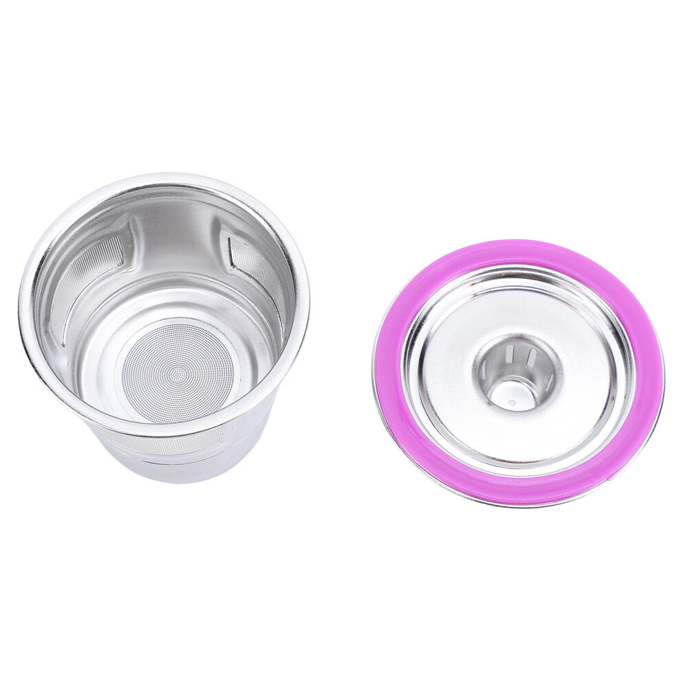 Reusable Coffee Pods Filters Easy to Clean Stainless Steel Coffee Pods with Scoop and Brush for K10 Plus Coffee Maker