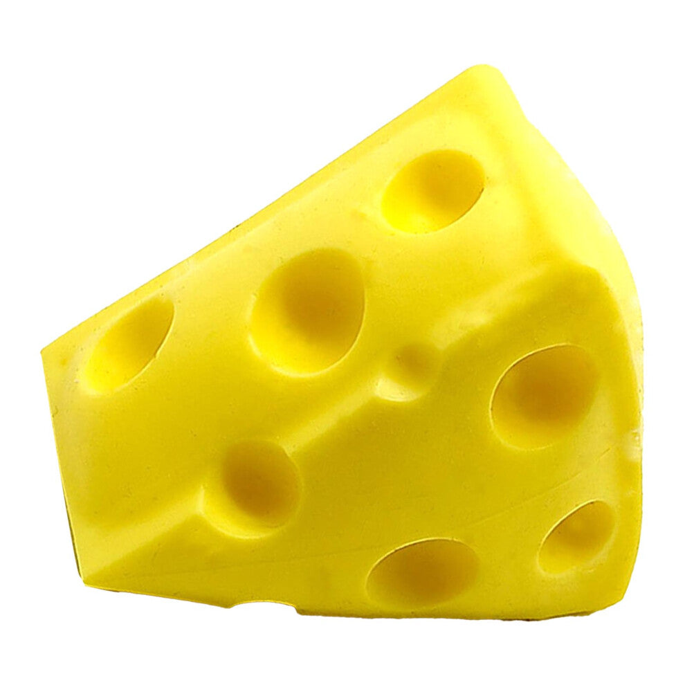 Cheese Squeeze Toy Stress Relief Decompression Realistic Food Shape Artificial Cheese Models for Office Travel Home