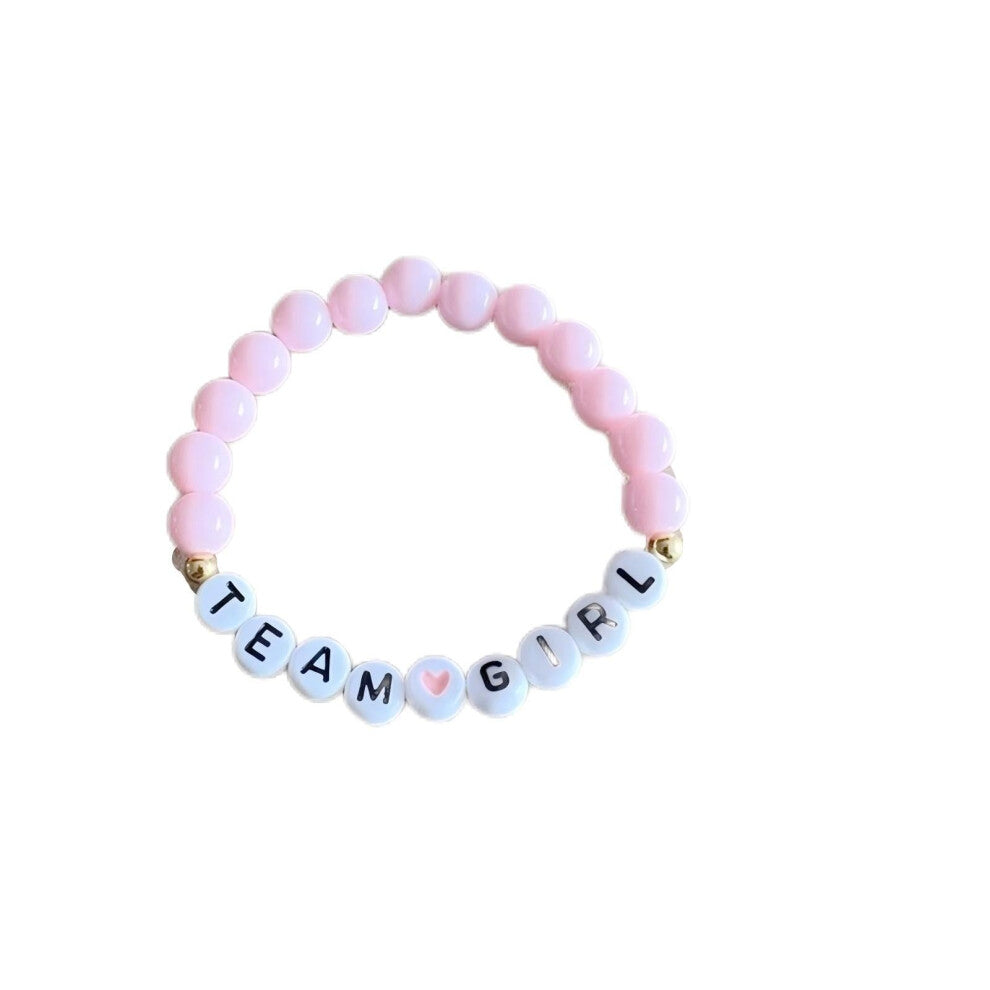 GSKQCRPR 2 Stock Personalized letter-blind bracelet for siblings - BOY & GIRL bracelet set with letter-blind bracelet for children, gift id