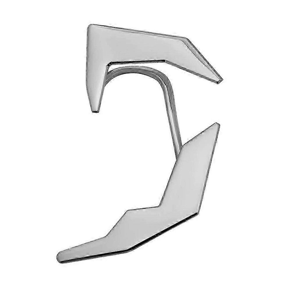 (As show, One size) Ear Earrings Ears Cuffs On Ear Clips Ear Crawler No Piercing Ear Wrap Cyberpunk