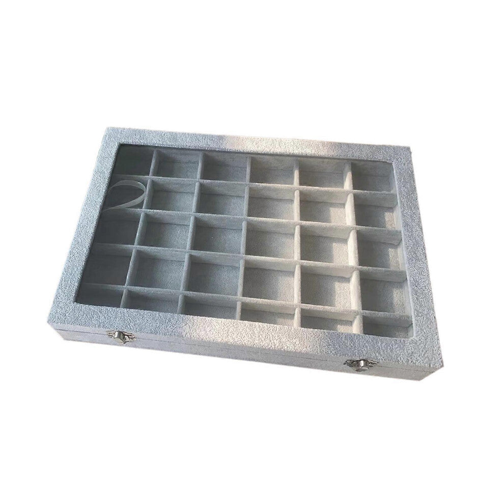 (As show, One size) Jewelry Box Ornament Creative Rings Storage Case for Pendant Dresser Desktop