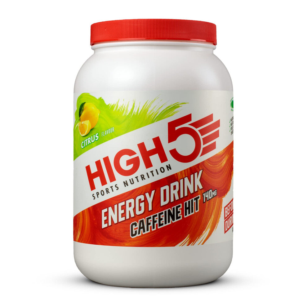 HIGH5 Energy Drink Caffeine Hit Powder, Citrus, 1.4kg
