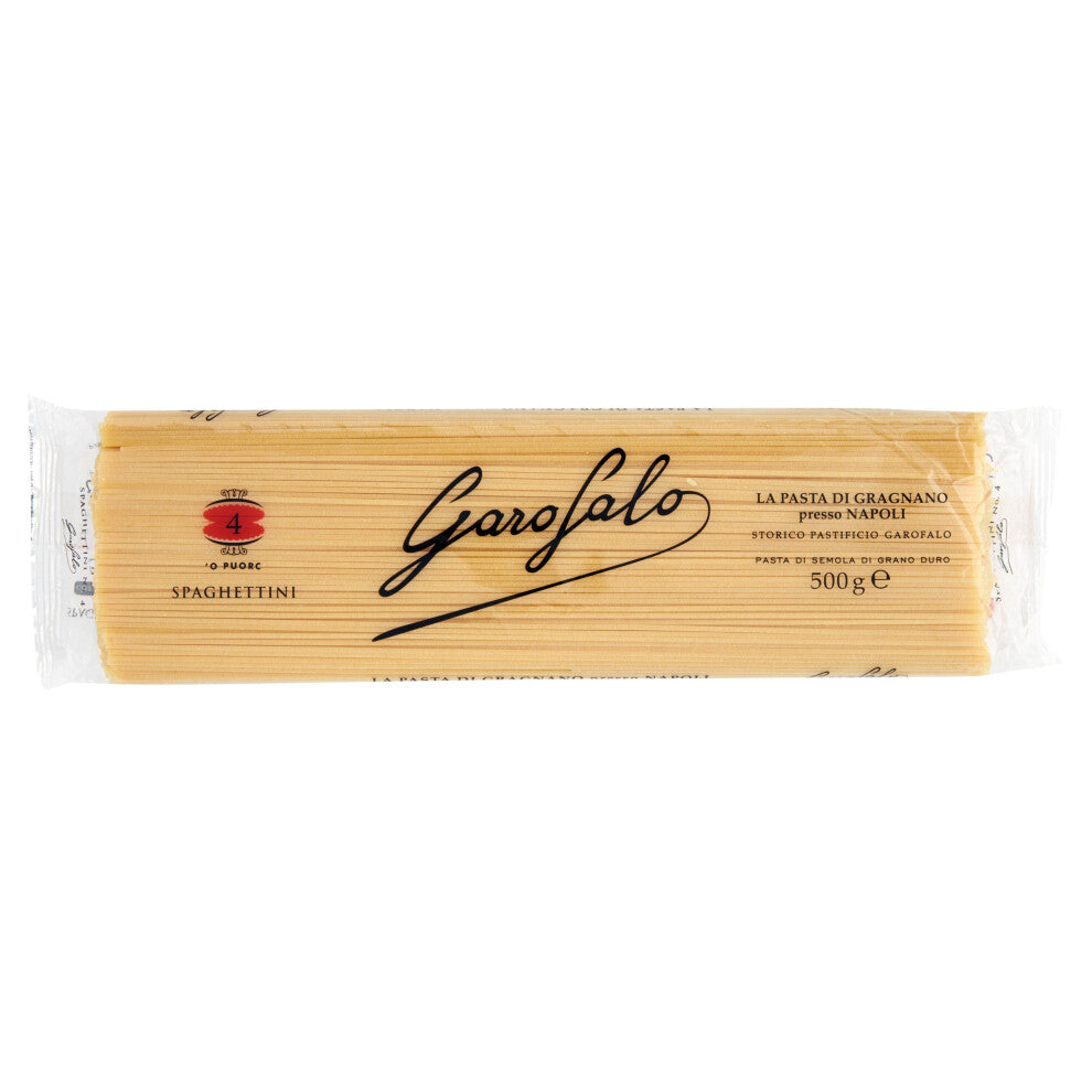 Garofalo Spaghettini Italian Dried Pasta - Quick Cook, 500g (Pack of 1)