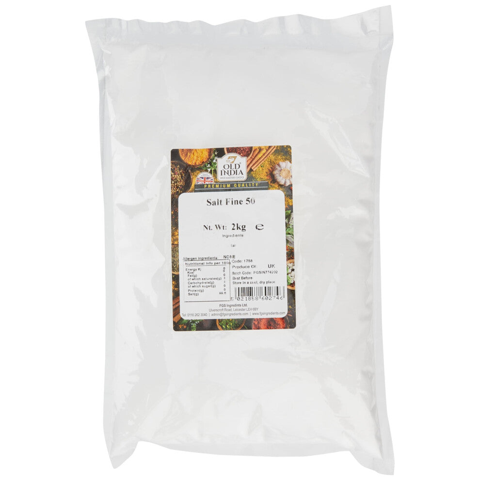 Old India Salt Fine 50 2kg