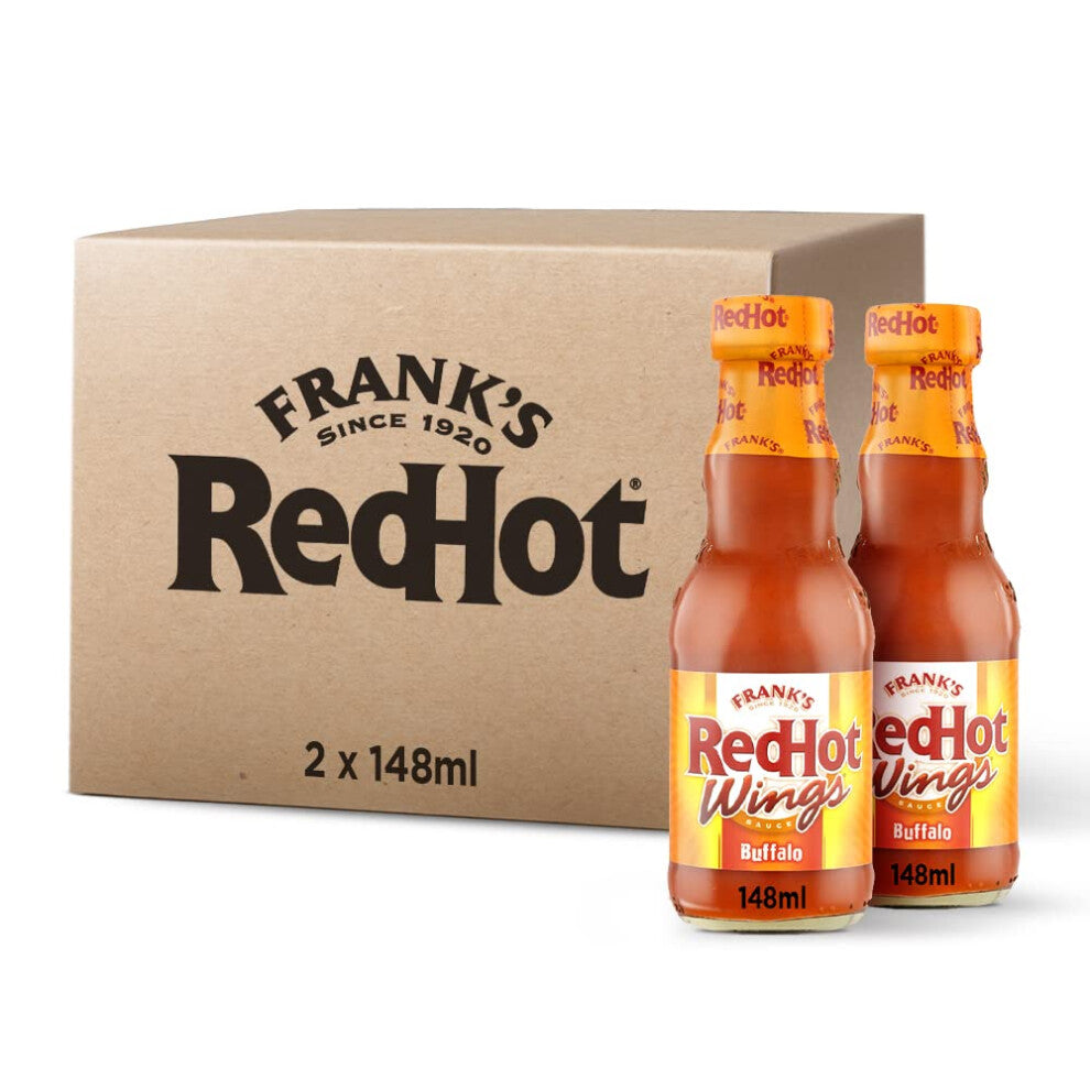 Frank's RedHot Buffalo Wings Sauce, 148 ML (Pack of 2)