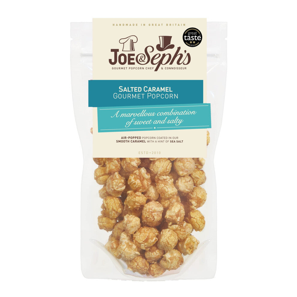 Joe & Sephs Salted Caramel Popcorn, 80g