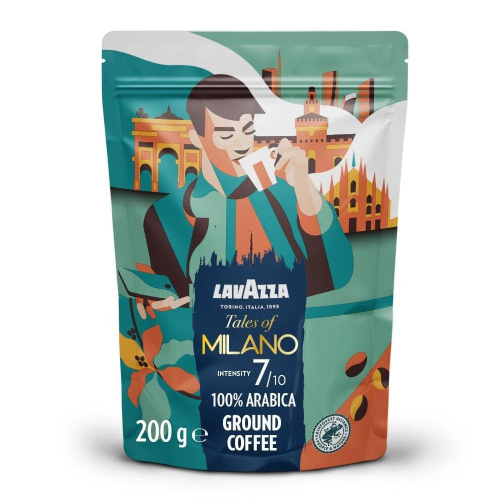 Lavazza Tales of Milano Coffee, 200g, Honey & Dried Fruit