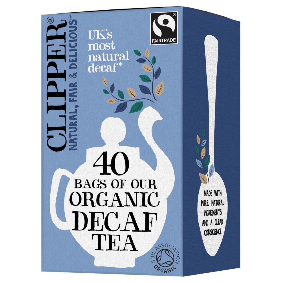 Clipper Organic Decaf Tea Bags - 40 Teabags