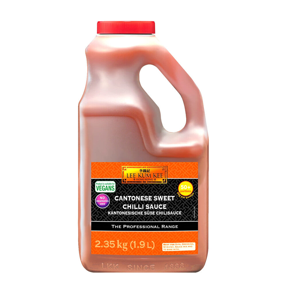 Lee Kum Kee Cantonese Sweet Chilli Sauce, Vegan, 2.35 kg (Pack of 1)