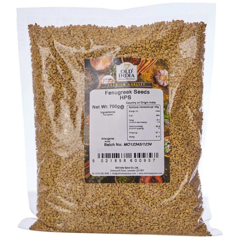 Old India Fenugreek Seeds HPS 750g
