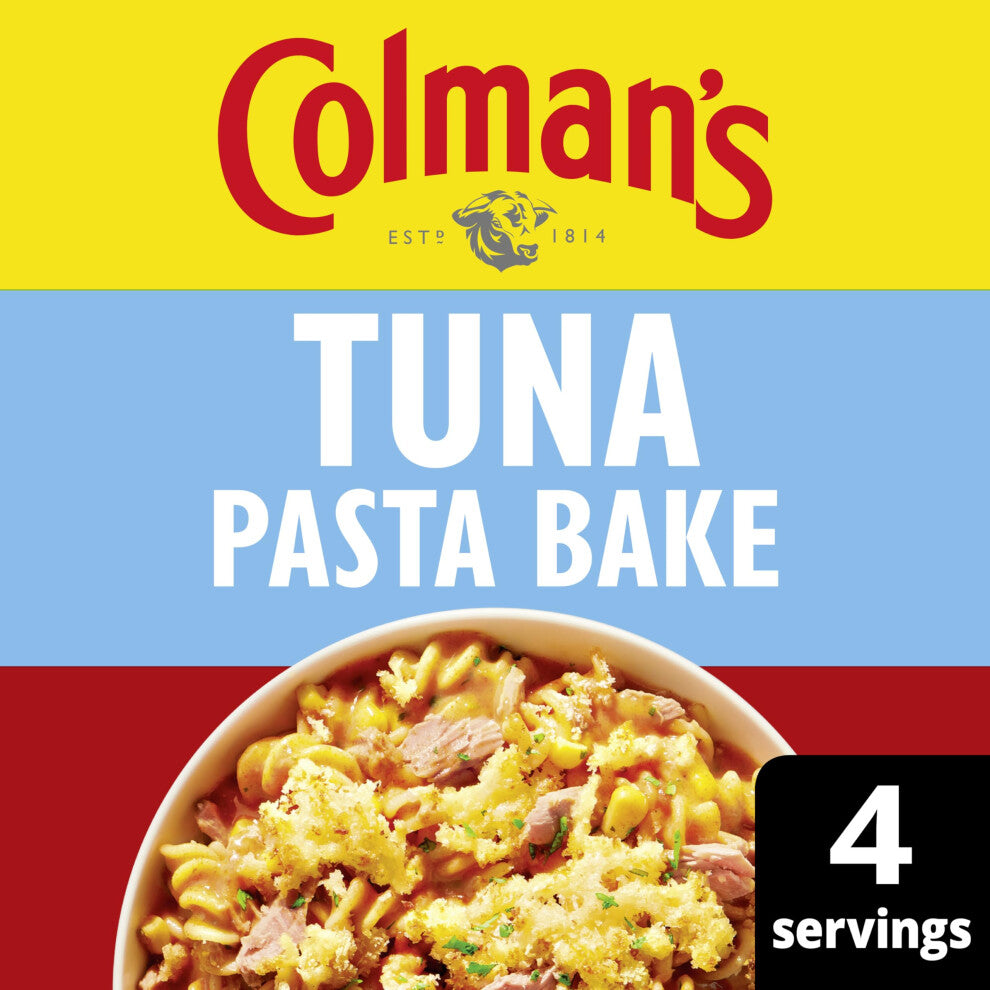 Colman's Midweek Meals Tuna Pasta Bake Meal Maker quick to prepare sauce mix for a protein-boosting meal† 44 g