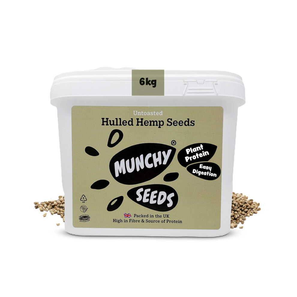 Untoasted Hulled Hemp Seeds 6.0kg