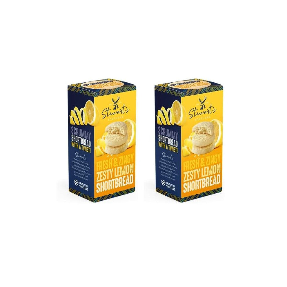 Stewart's Lemon Curd Shortbread, 160g