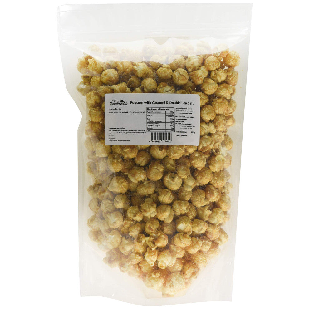 Joe & Seph's Double Salted Caramel Popcorn - 335g