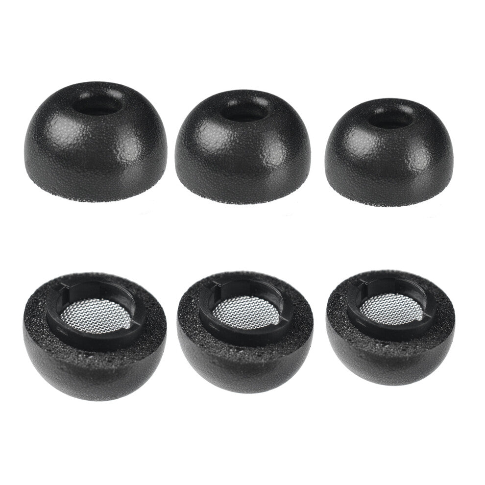 3Pairs Small-M-L Memory Foam Ear Tips Ear Plugs for Buds 3Pro Earbud Earplugs Eartips Noise Reductions EarPlugs