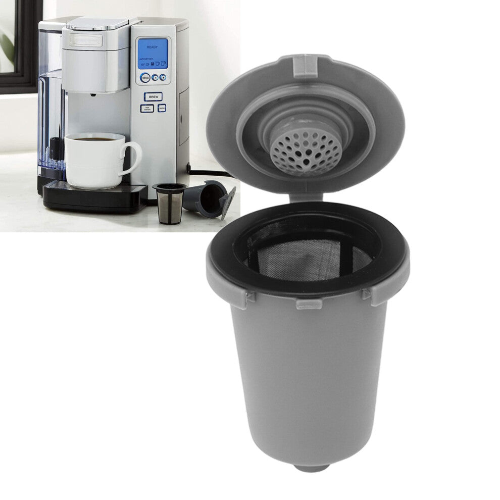 Coffee Filter Capsule Reusable Ground Coffee Filter Light Weight Single Cup Coffee Dripper for Cuisinart Coffee Machine