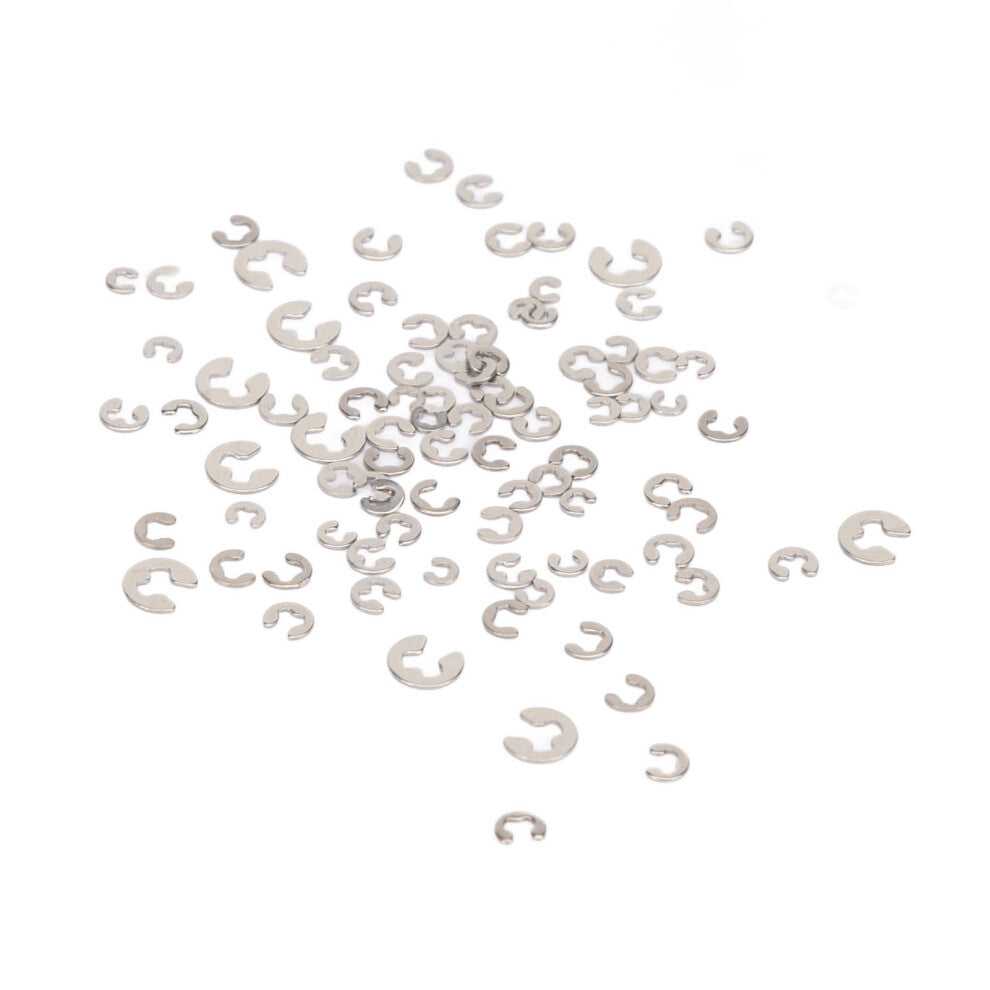 Watch Washer Clip Assorted Kit Different Sizes E Clip Assortment Set for Watch Repairing