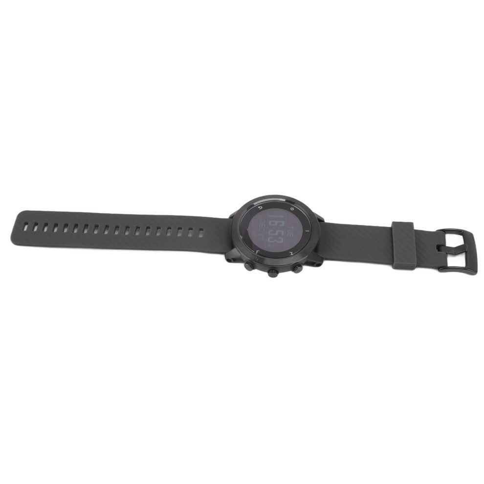 Men Diving Computer Watch Multifunctional Outdoor GPS Smart Watch for Running Walking Cycling Mountaineering Black