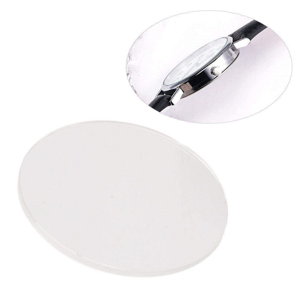Round Flat Watch Glass Sapphire Crystal Glass Replacement Watch Glass Lens for Watch Glass Accessories 36.5mm - 1.4in