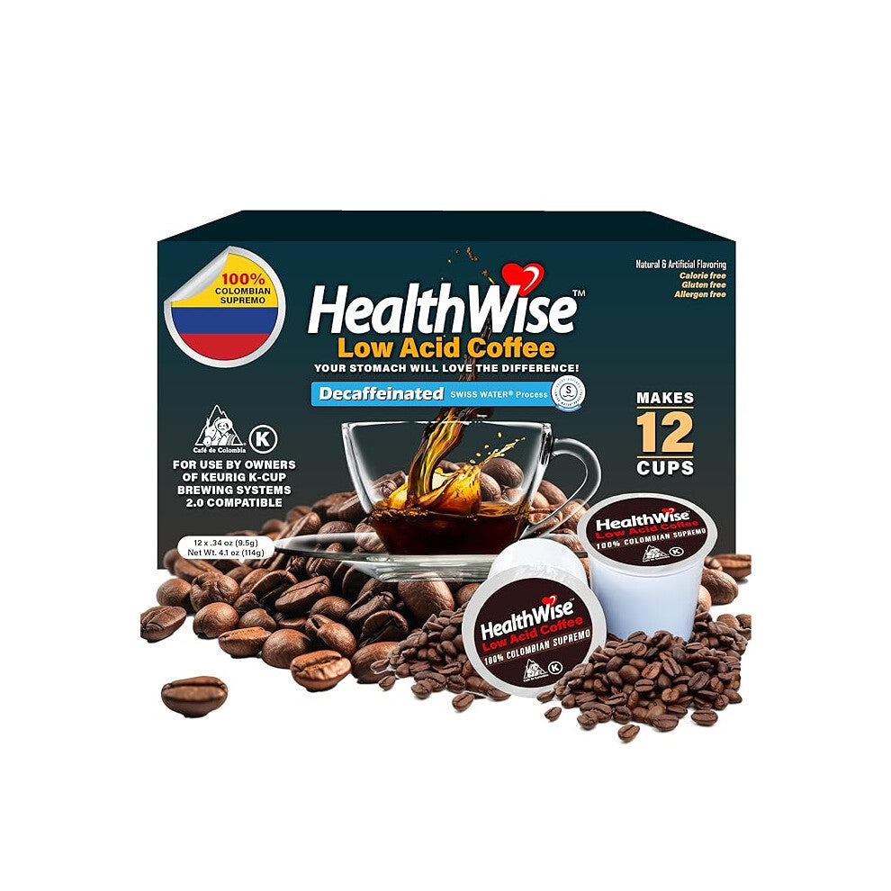 HealthWise Low Acid Unflavored Decaf, Chemical