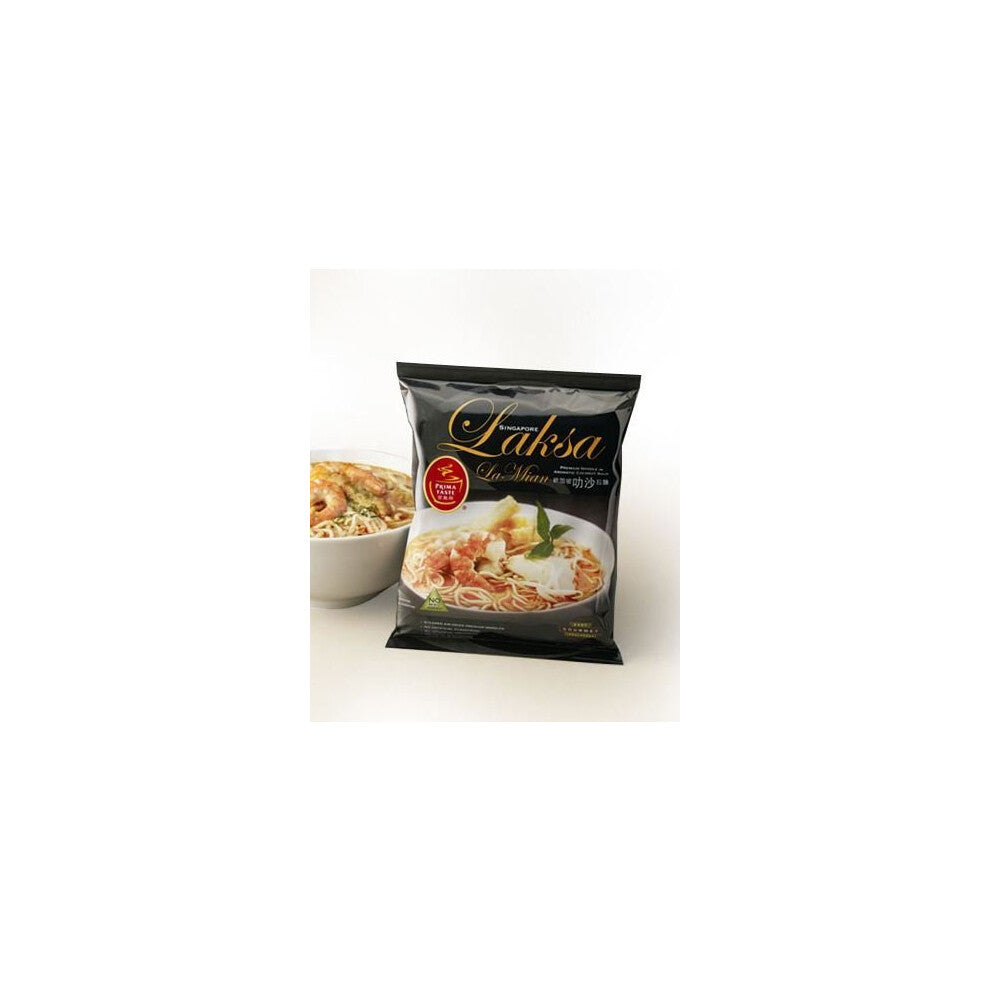 Prima Taste Laksa La Mian, 185g, (Pack of 12) by Prima Taste [Foods]