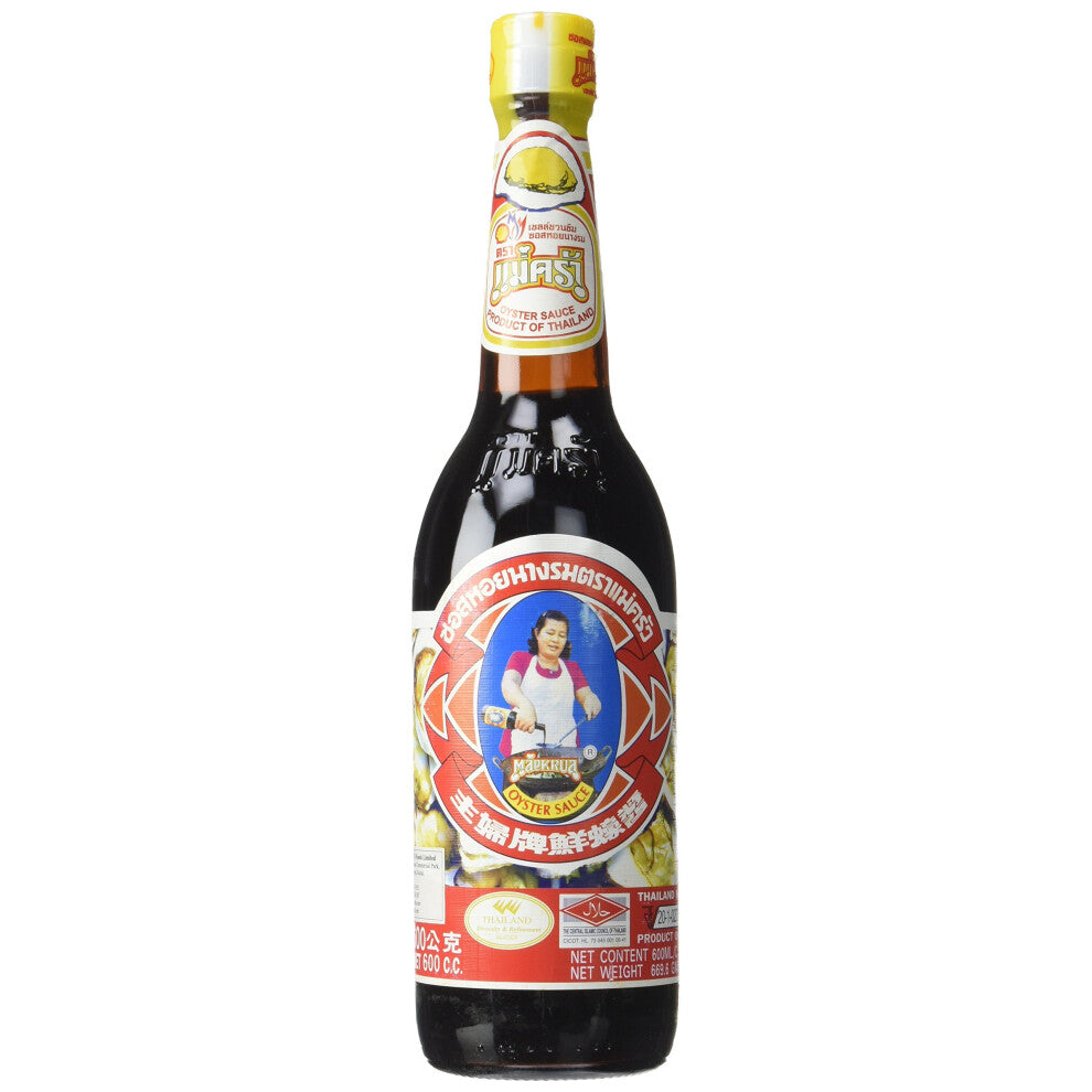Maekrua Oyster Sauce 600 ml (Pack of 6)