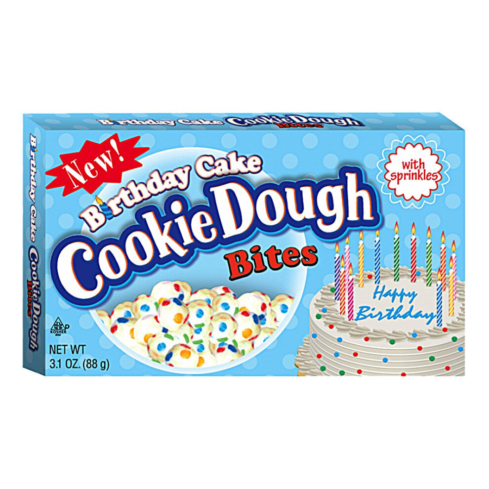 Birthday Cake Cookie Dough Bites (Box of 12)