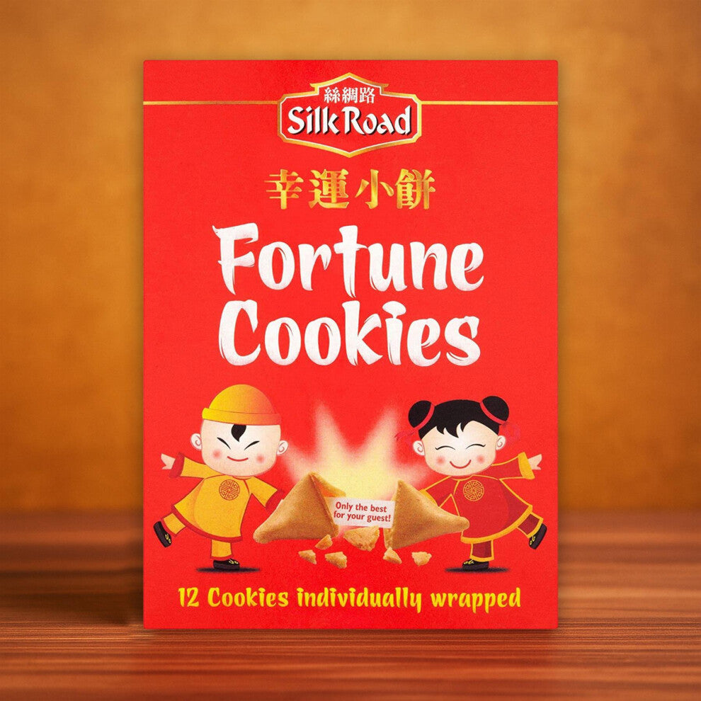 Silk Road Fortune Cookies – 70g Snack Pack – Fun Asian-Inspired Treat with Hidden Fortunes