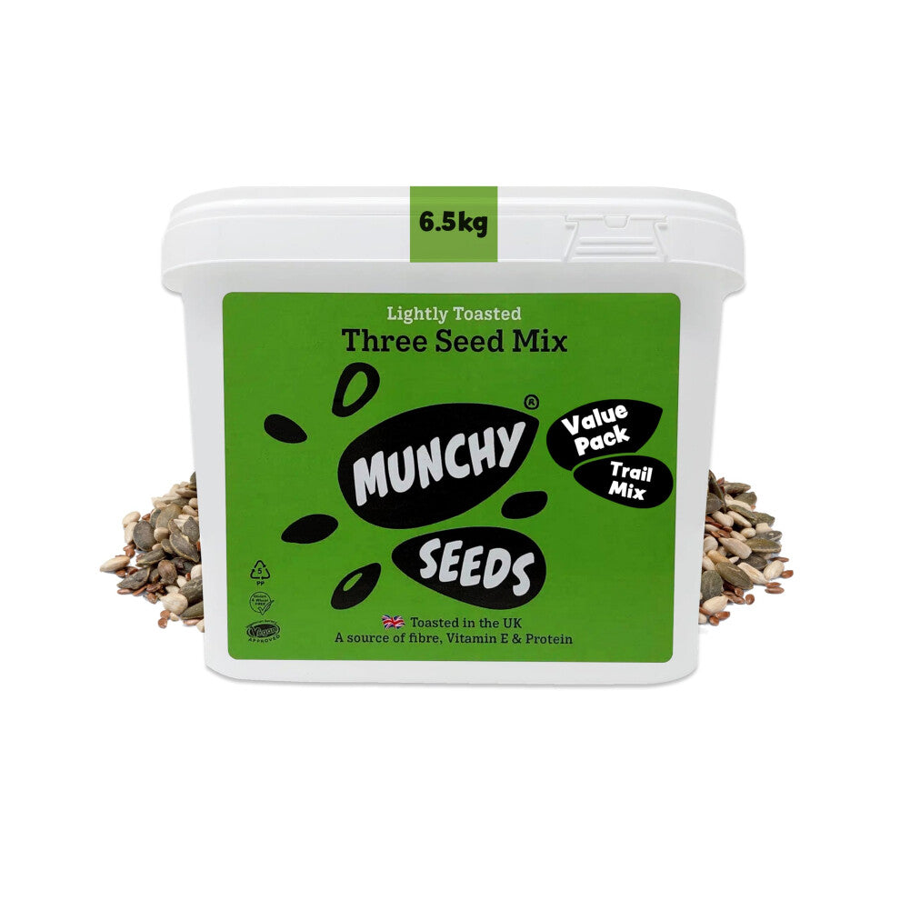 Munchy Seeds 3 Seed Mix 6.5KG - Pumpkin, Sunflower & Flaxseed